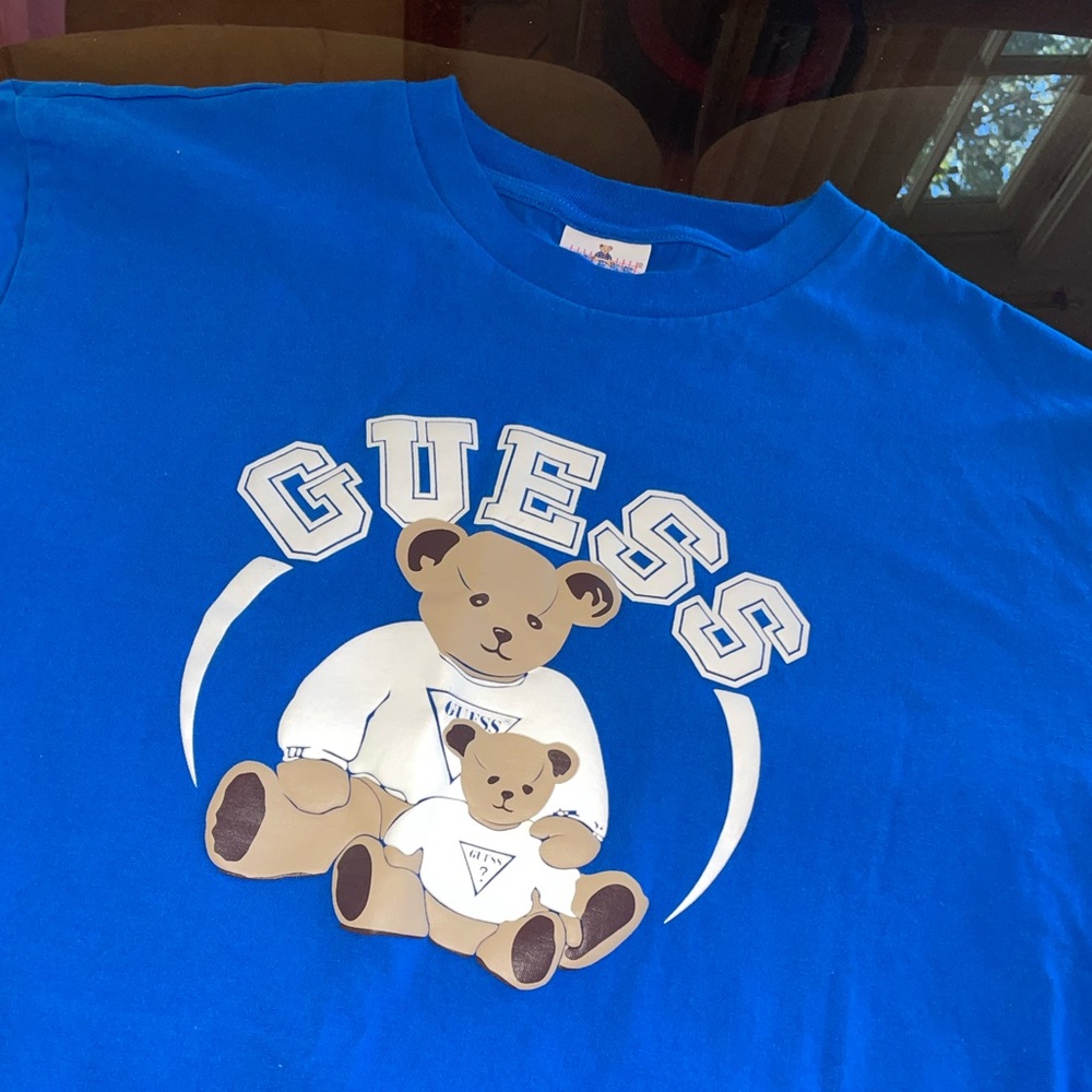 Guess Bear T-Shirt Blue